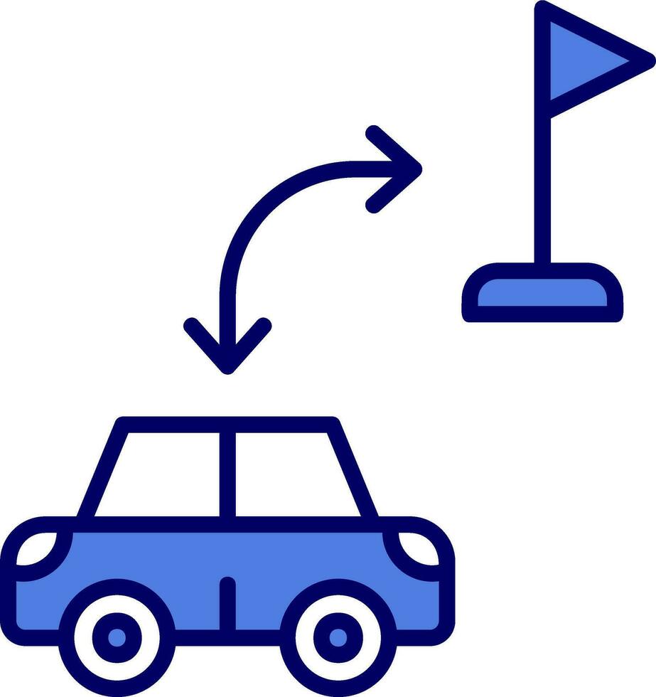 Driving School Vector Icon