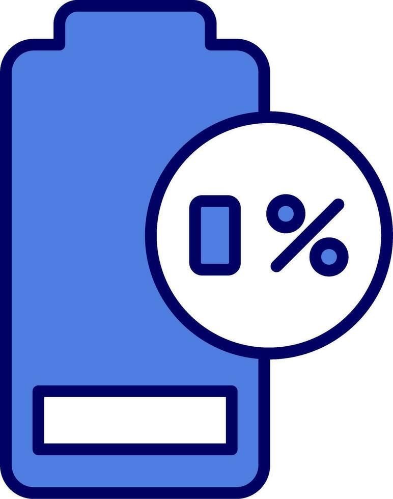 0 Percent Vector Icon