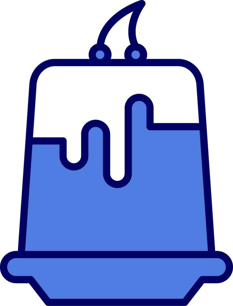 Pudding Vector Icon