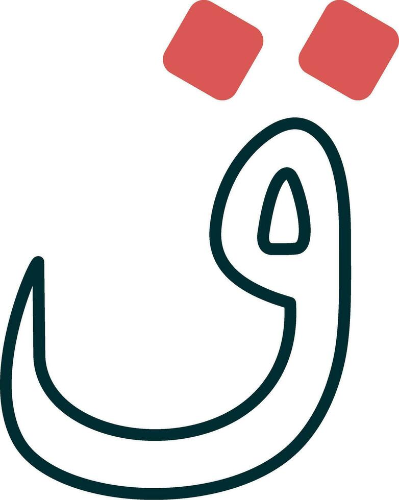 Arabic Language Vector Icon