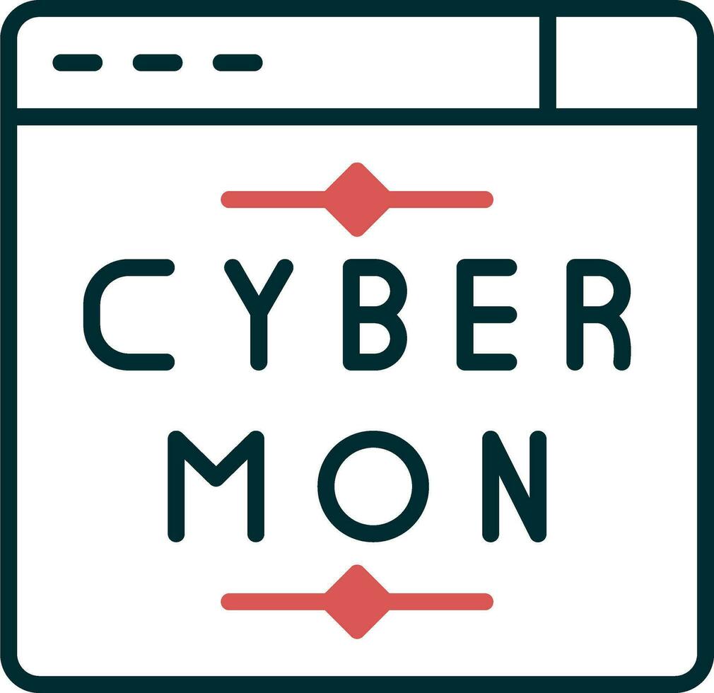 Cyber Monday Vector Icon