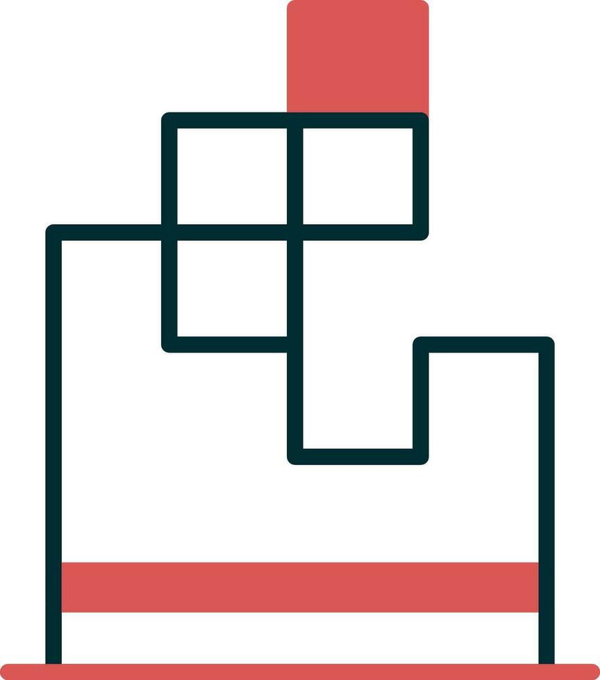 Defragmentation Vector Icon