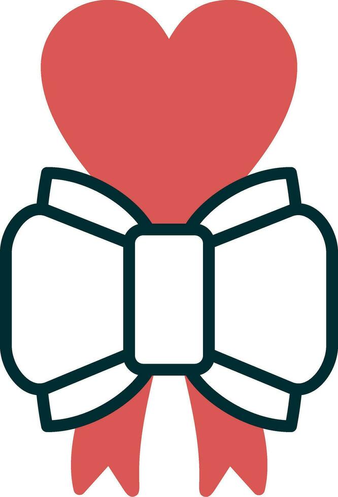 Ribbon Bow Vector Icon