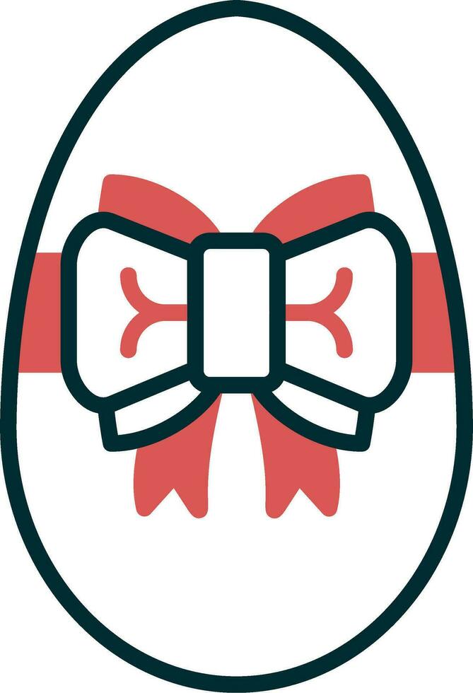 Ribbon Bow Vector Icon