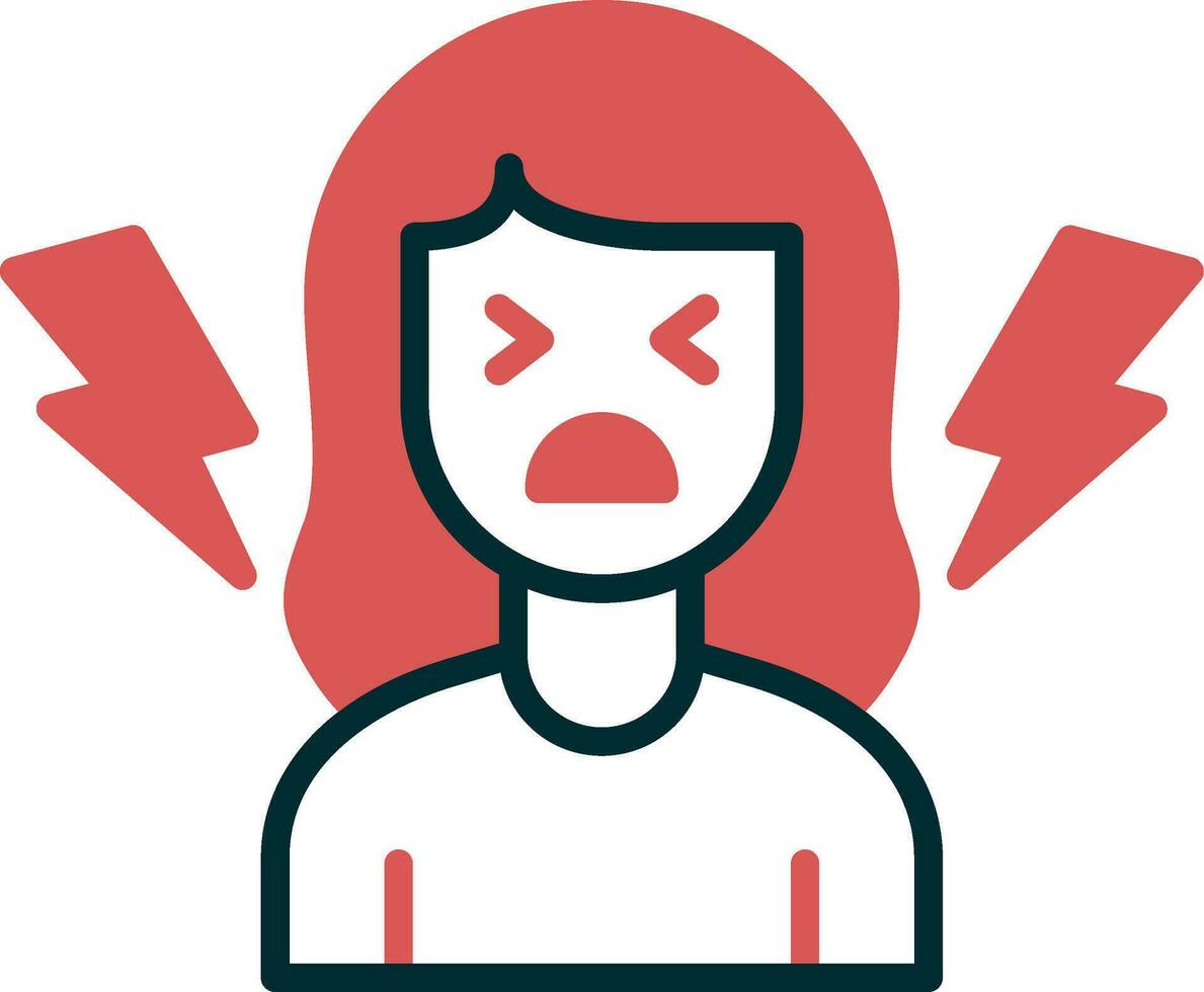 Suffer Vector Icon