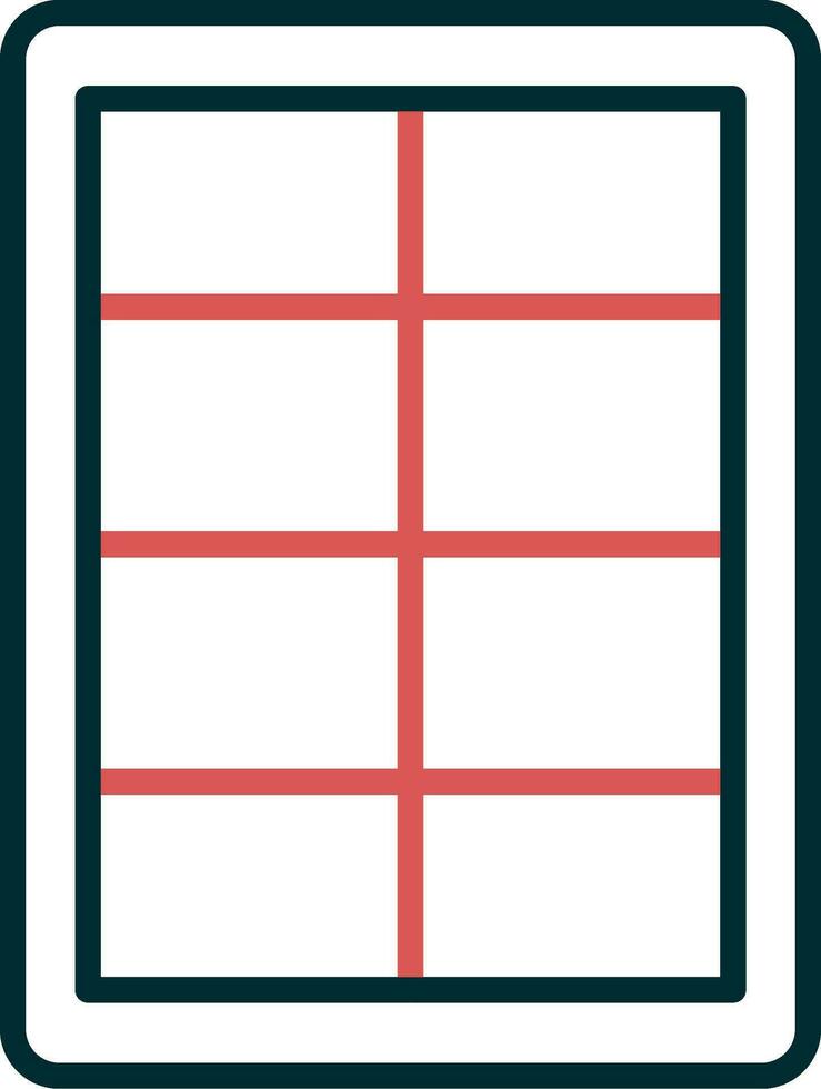 icono de vector de ventana