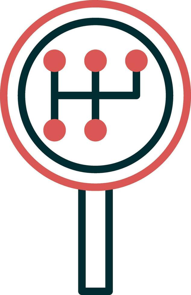 Manual Transmission Vector Icon