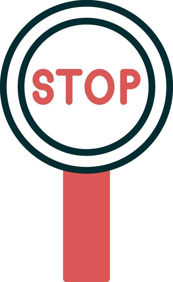 Stop Sign Vector Icon