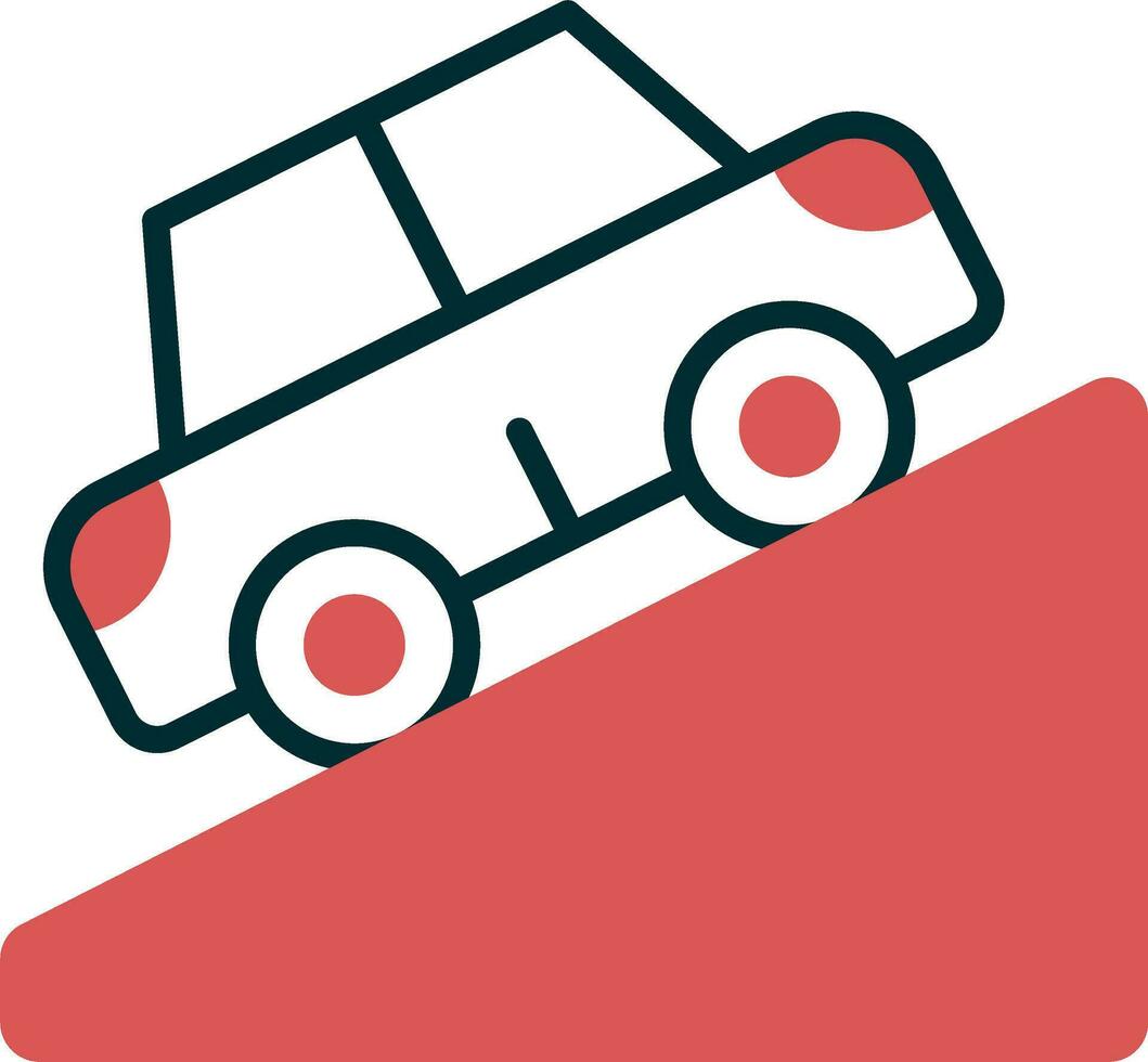 Uphill Vector Icon