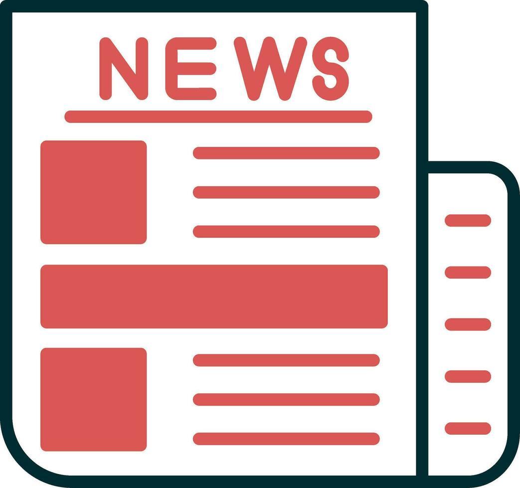 newspaper Vector Icon