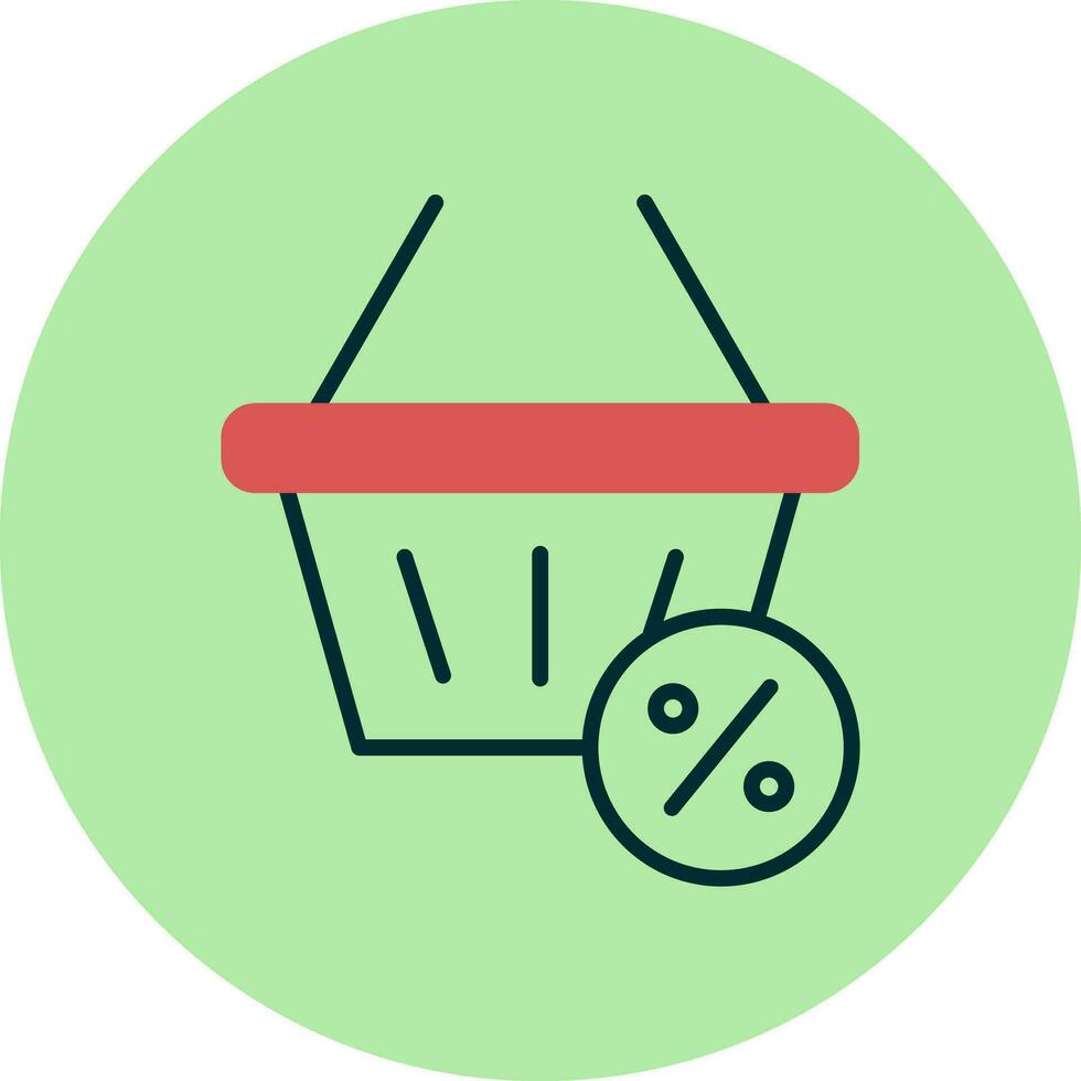 Shopping Basket Vector Icon