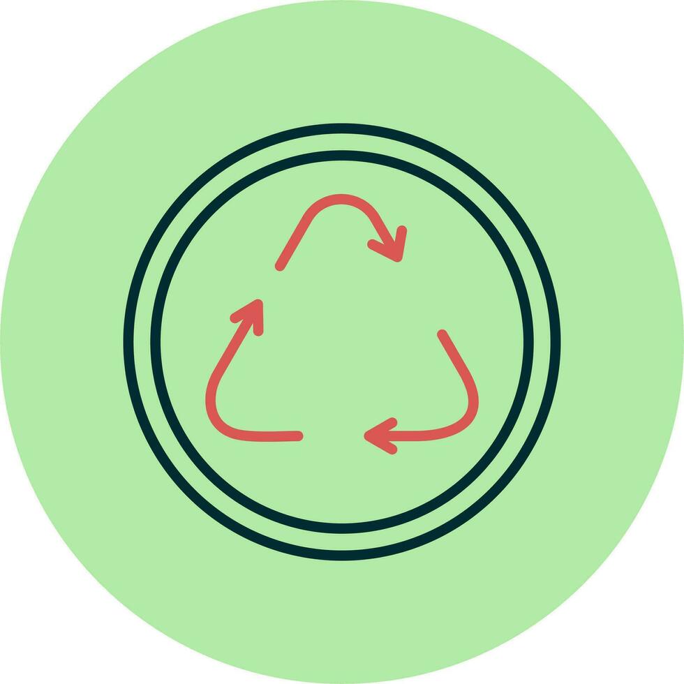 reciclado vector icono