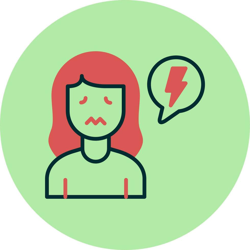 Overwhelmed Vector Icon