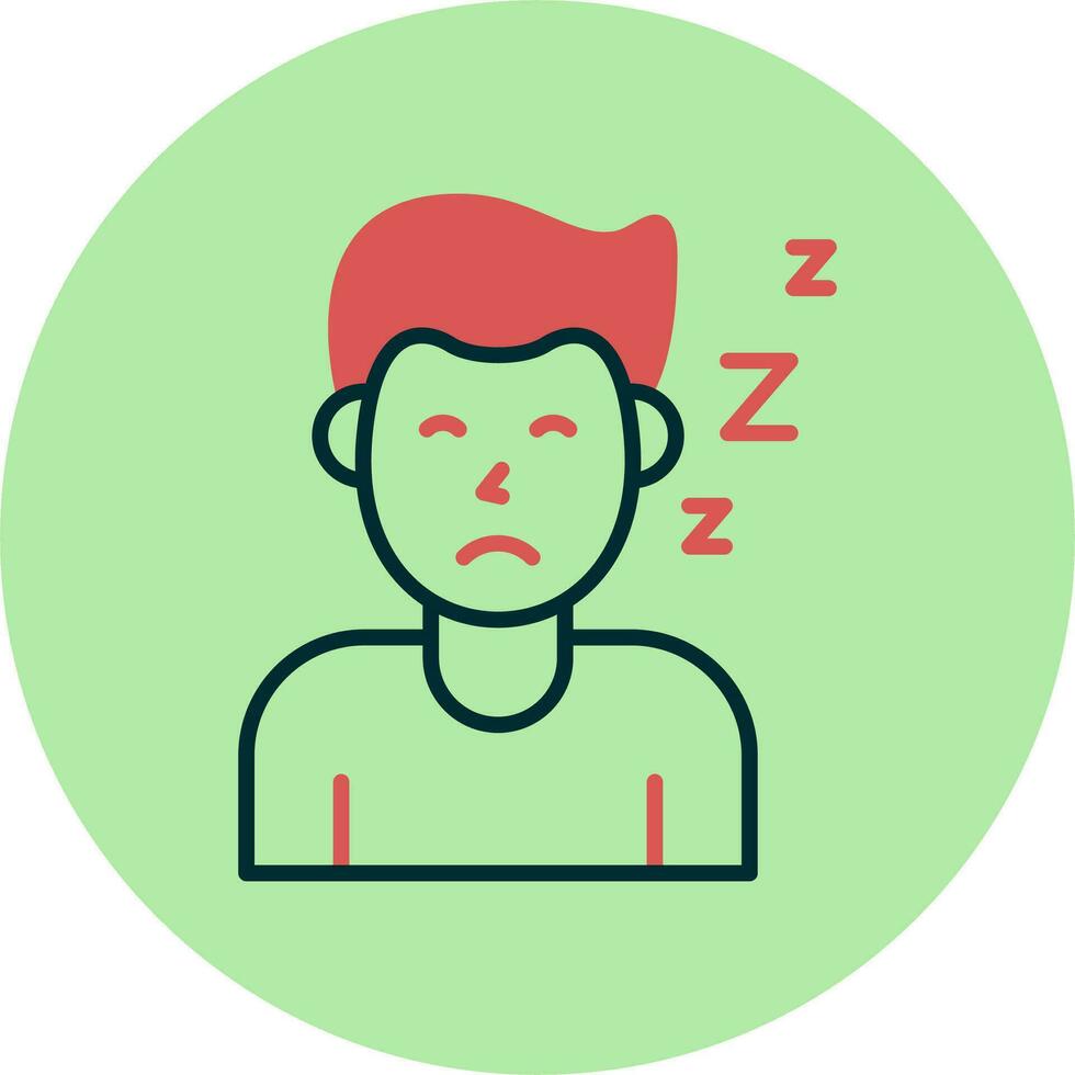 Bored Vector Icon
