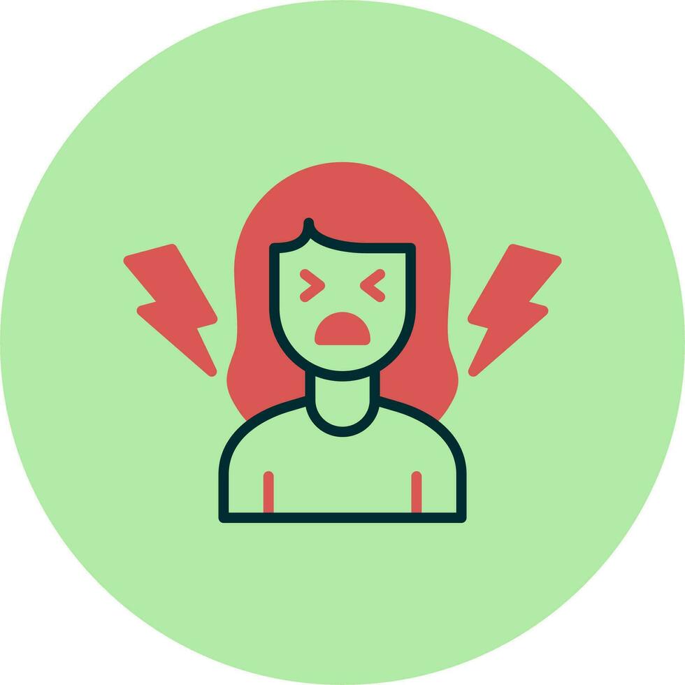Suffer Vector Icon