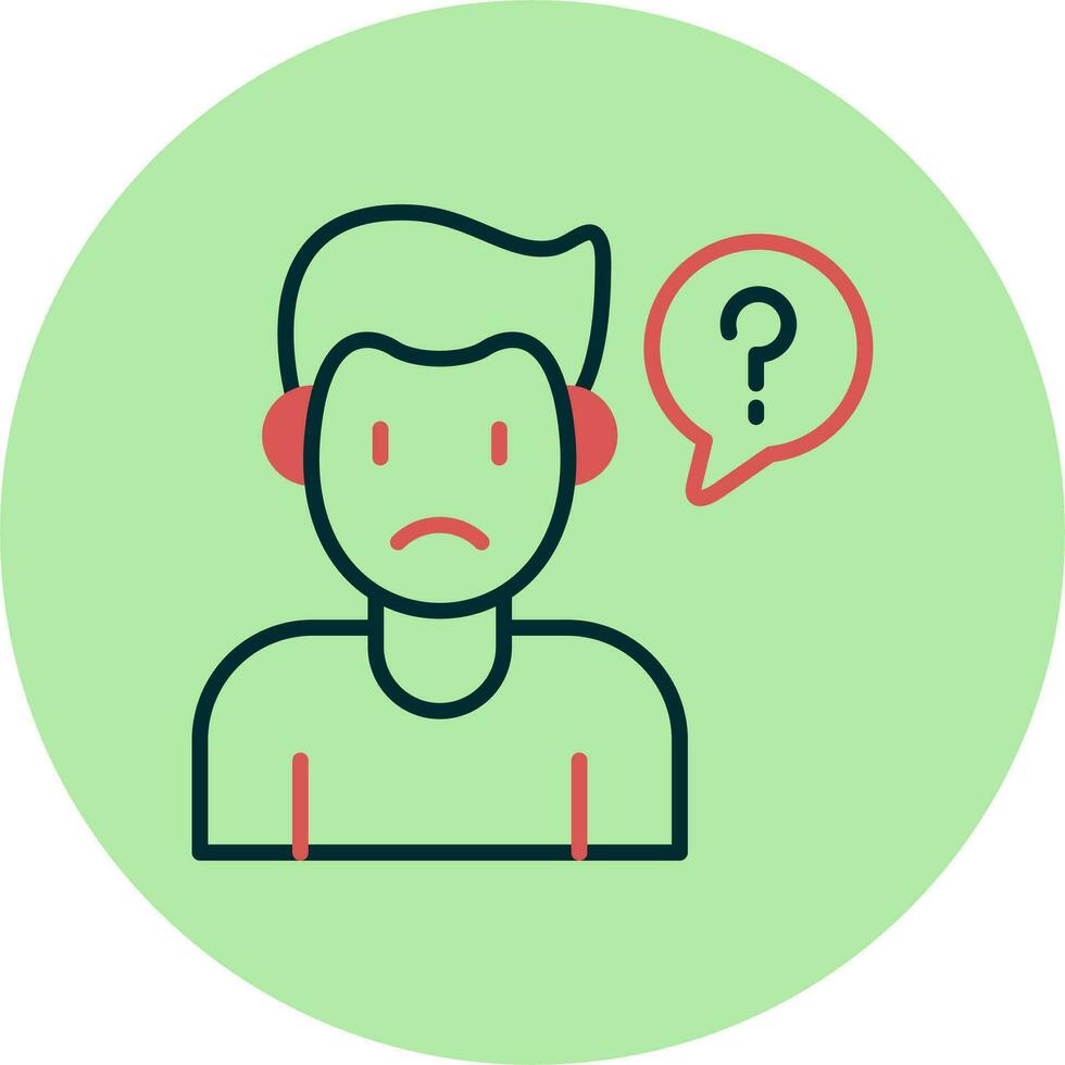 Confused Vector Icon