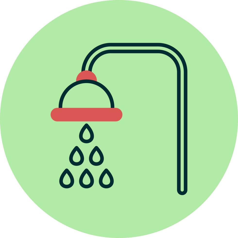 icono de vector de ducha