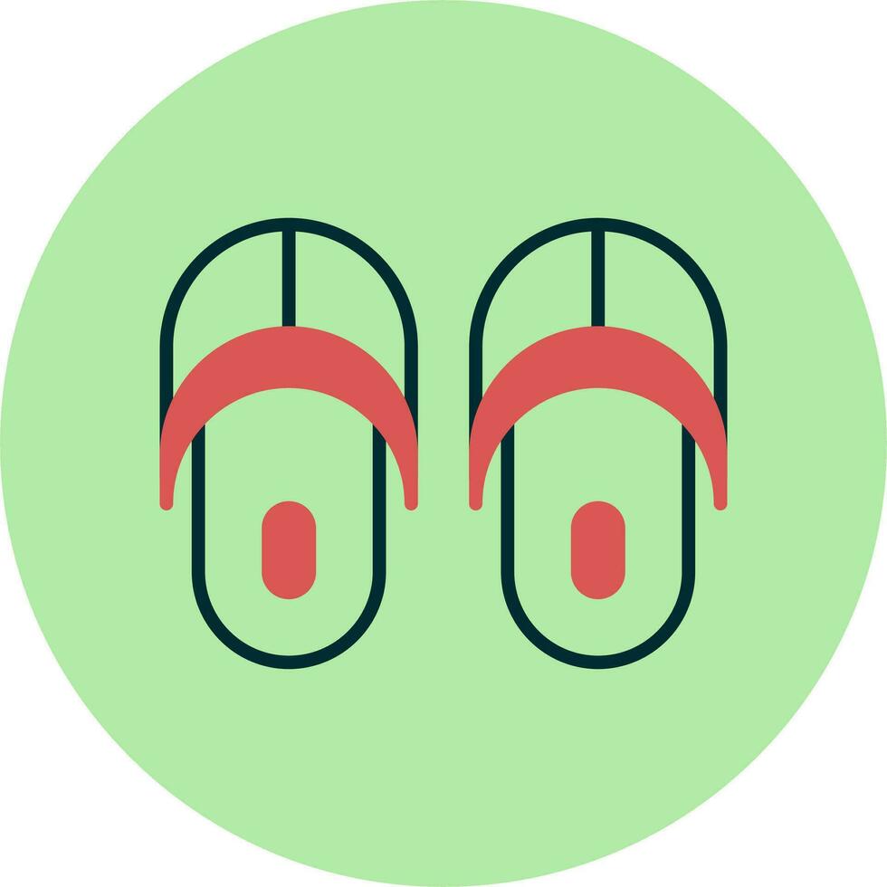 Slippers Vector Icon