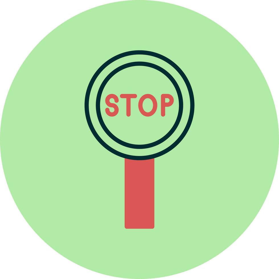 Stop Sign Vector Icon