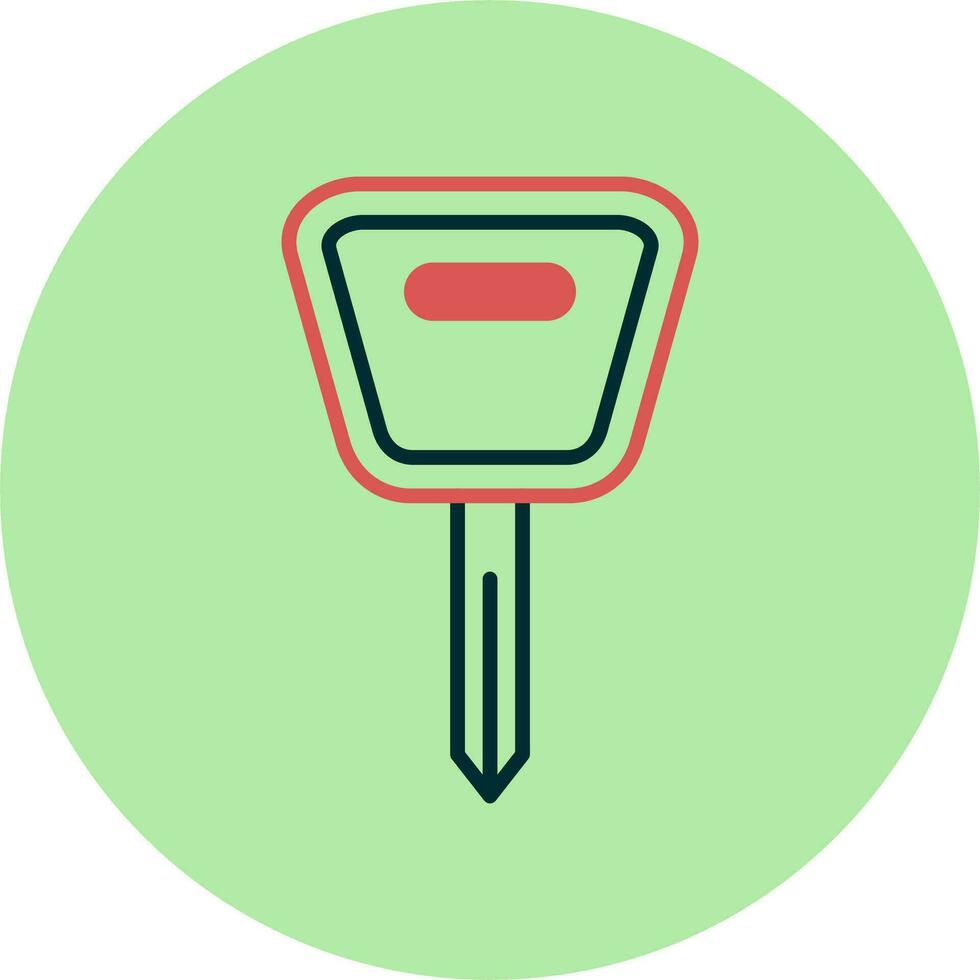 Car Key Vector Icon