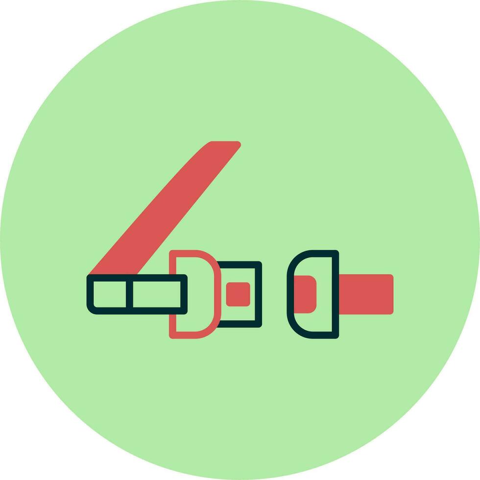 Safety Belt Vector Icon