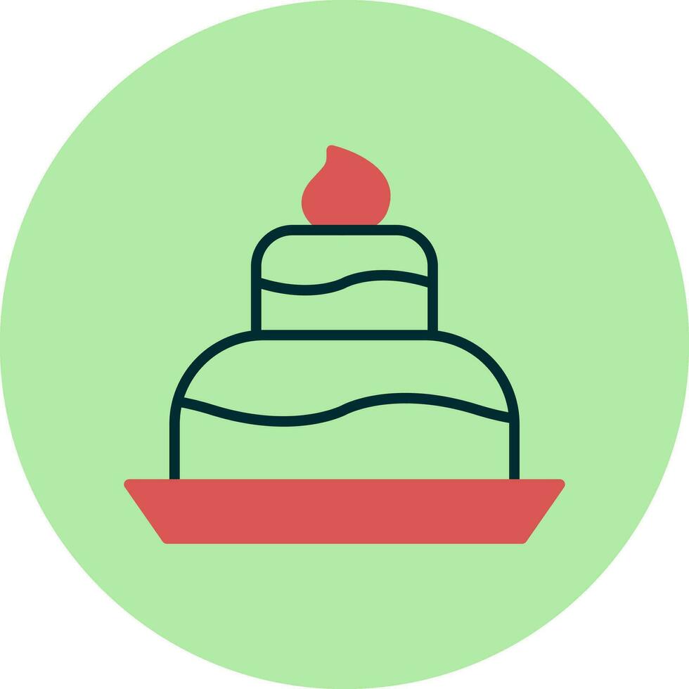 Wedding Cake Vector Icon