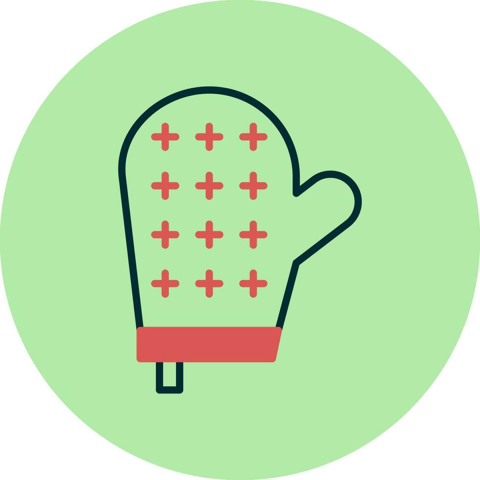 Oven Glove Vector Icon