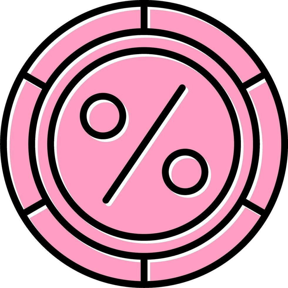 Percentage Vector Icon