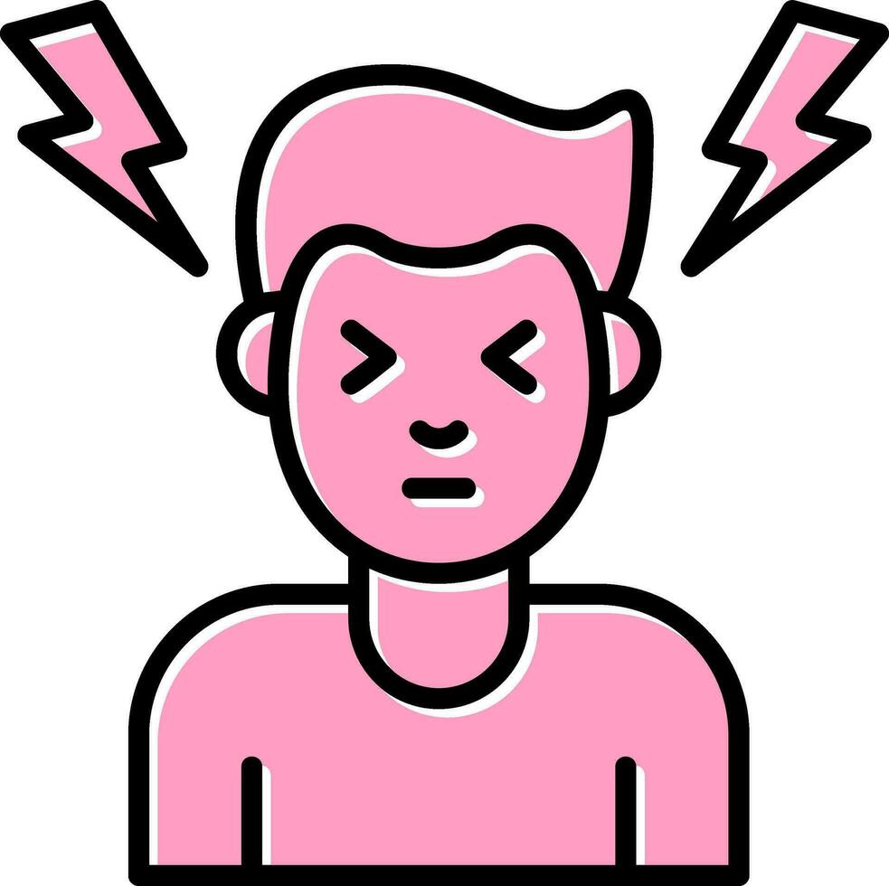 Anxiety Vector Icon