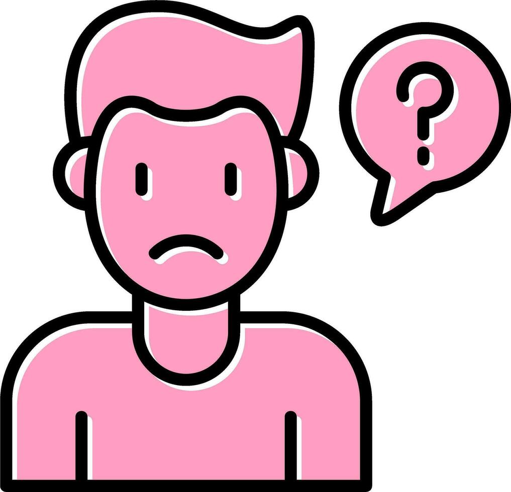 Confused Vector Icon