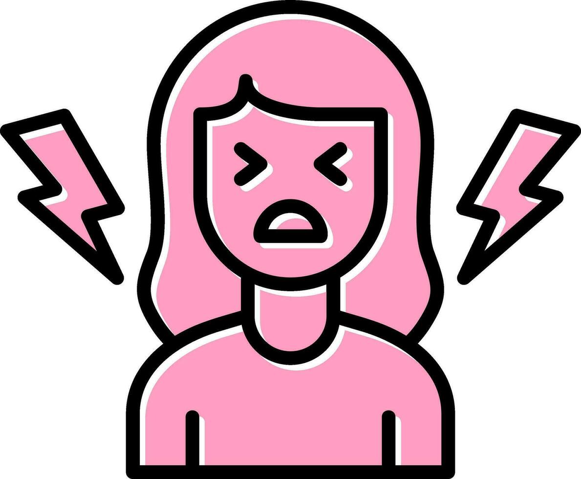 Suffer Vector Icon