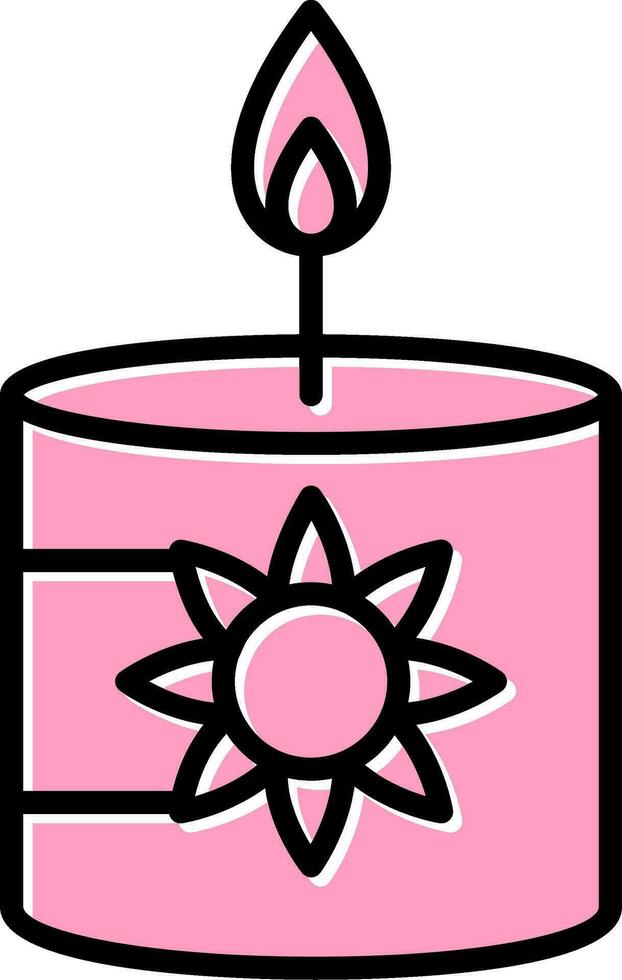 Scented Candle Vector Icon