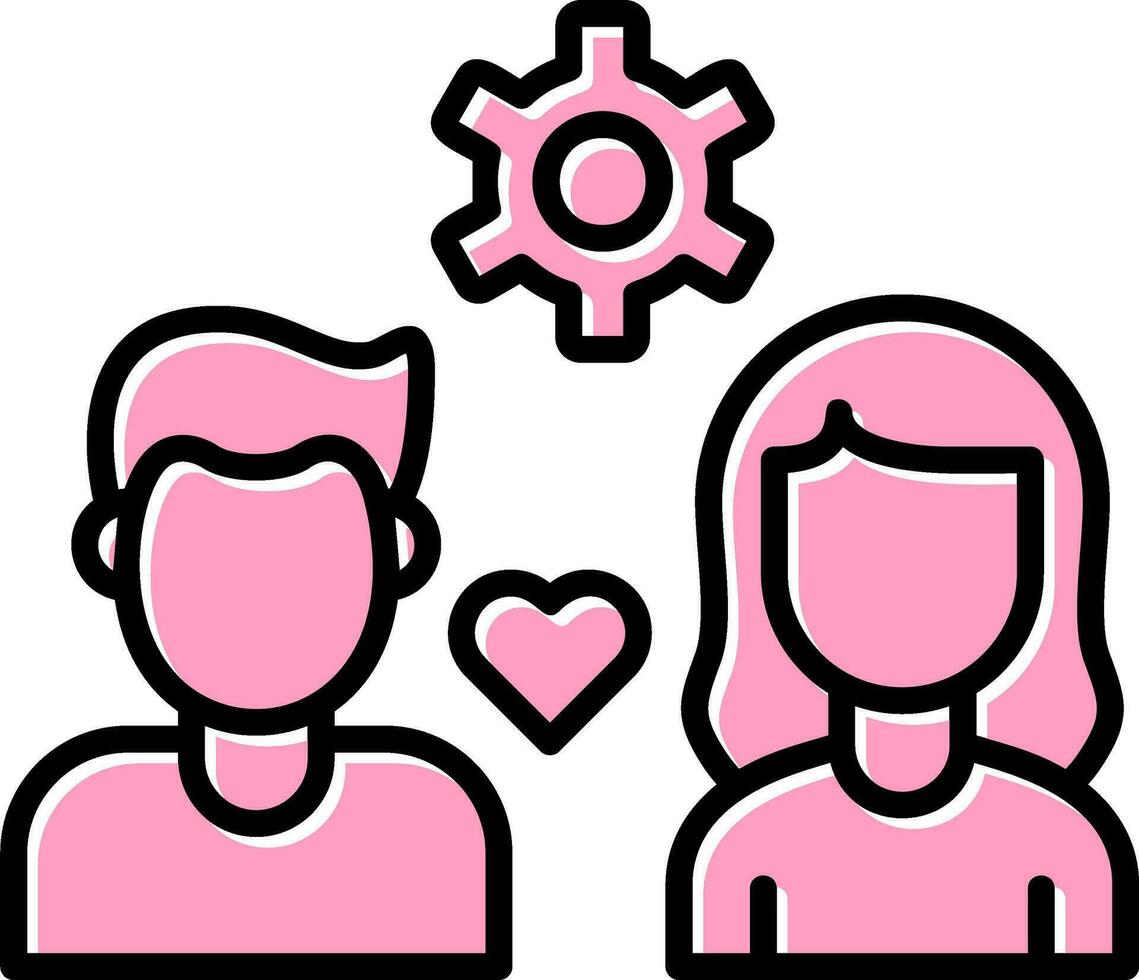 Human Relationships Vector Icon