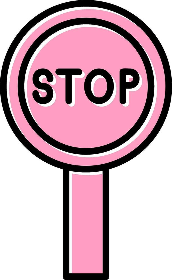 Stop Sign Vector Icon