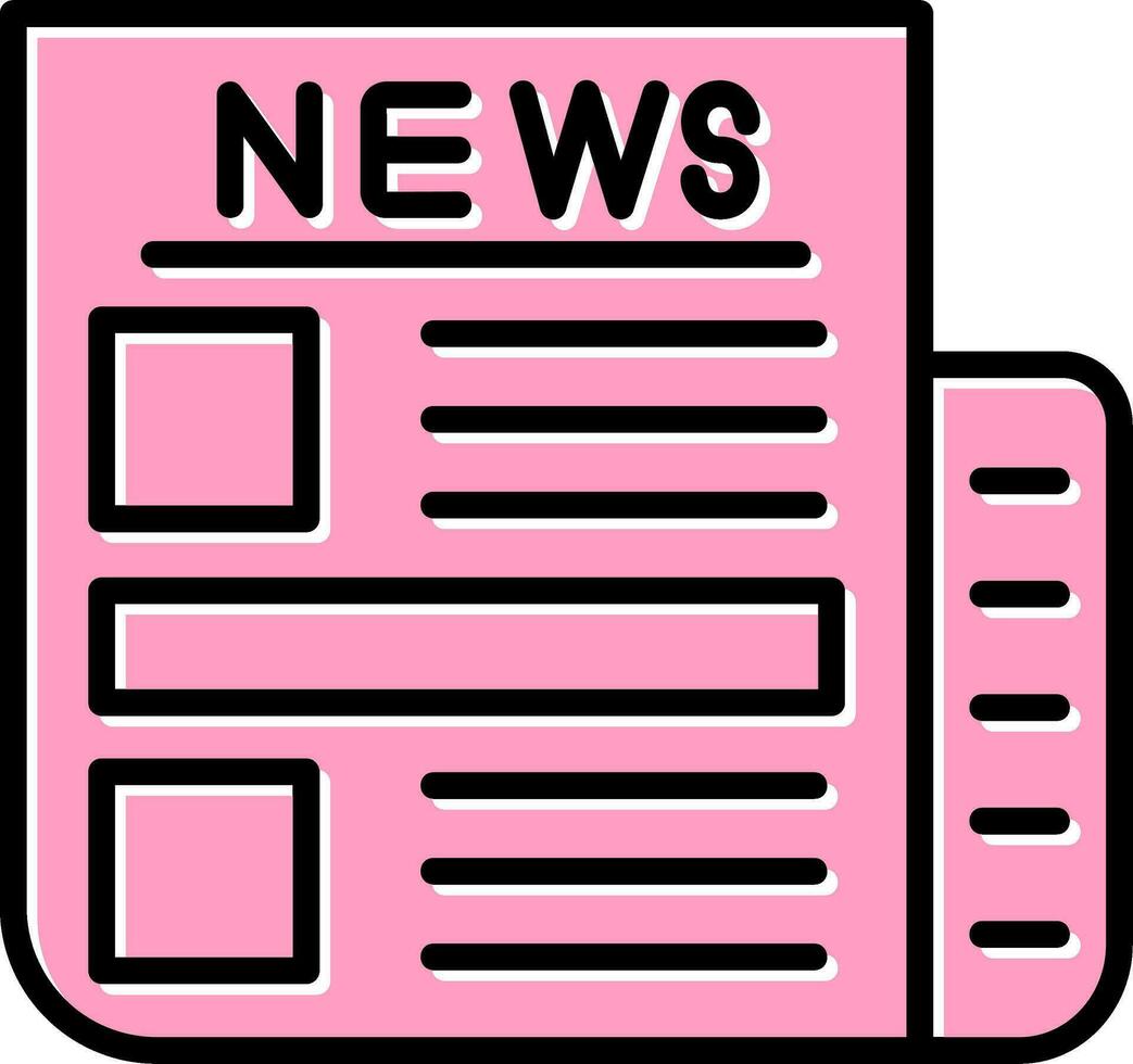 newspaper Vector Icon