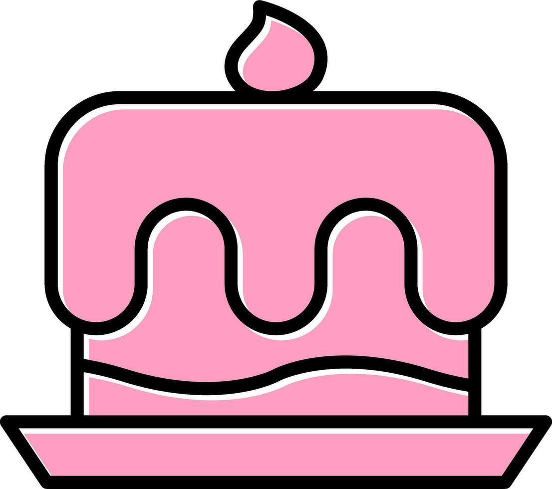 Birthday Cake Vector Icon