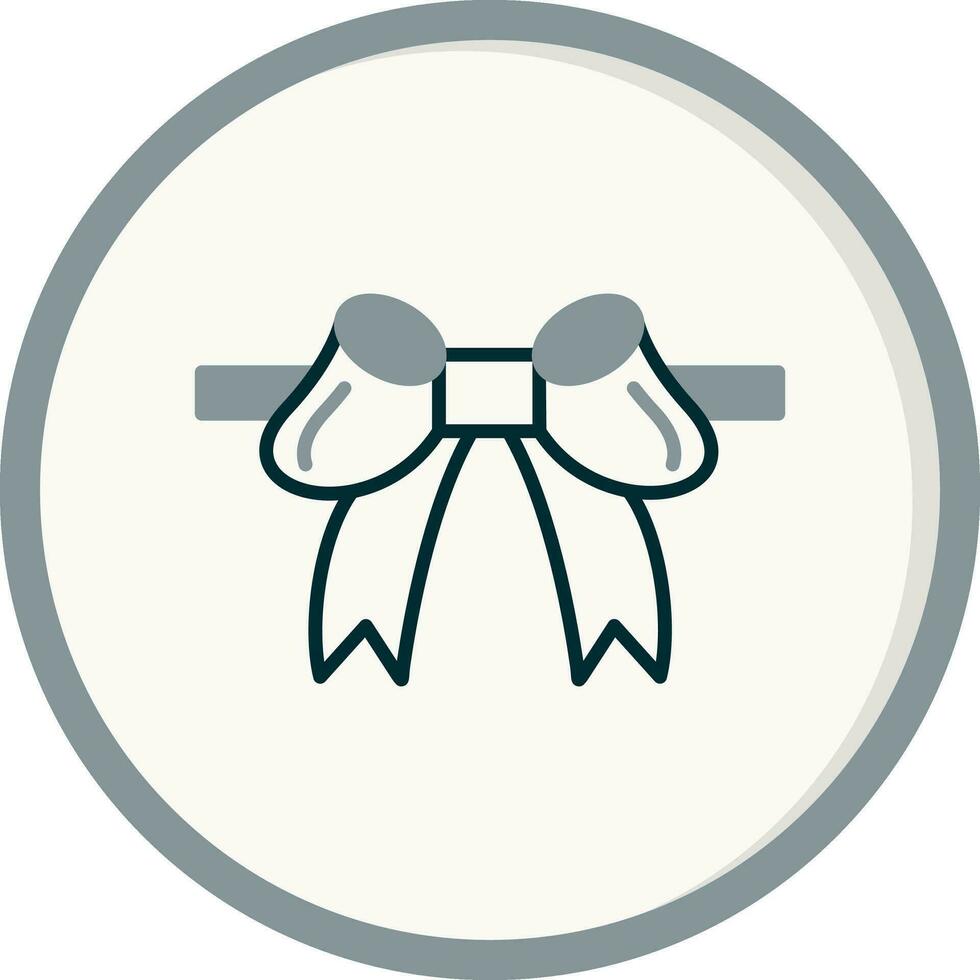 cinta arco vector icono