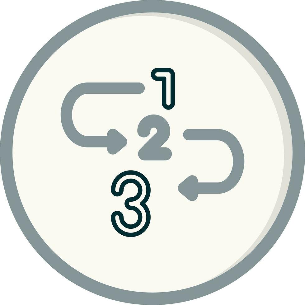 Sequential Vector Icon