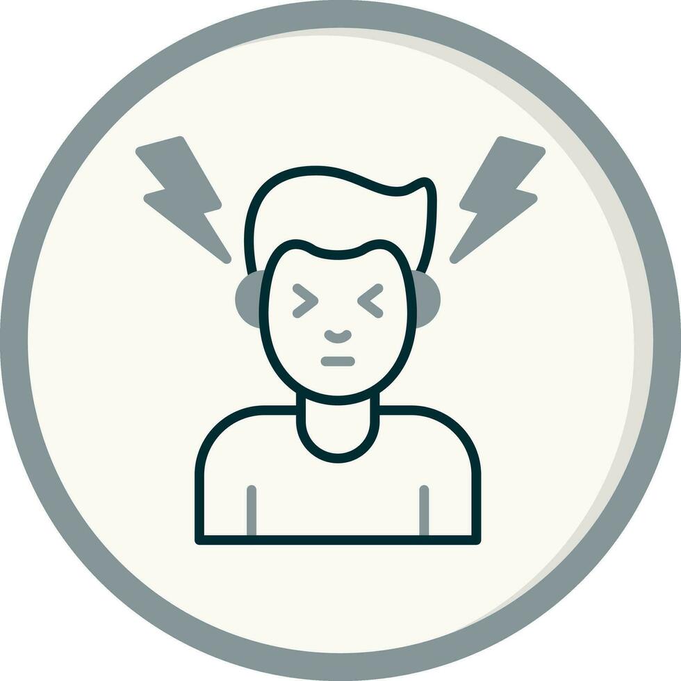 Anxiety Vector Icon