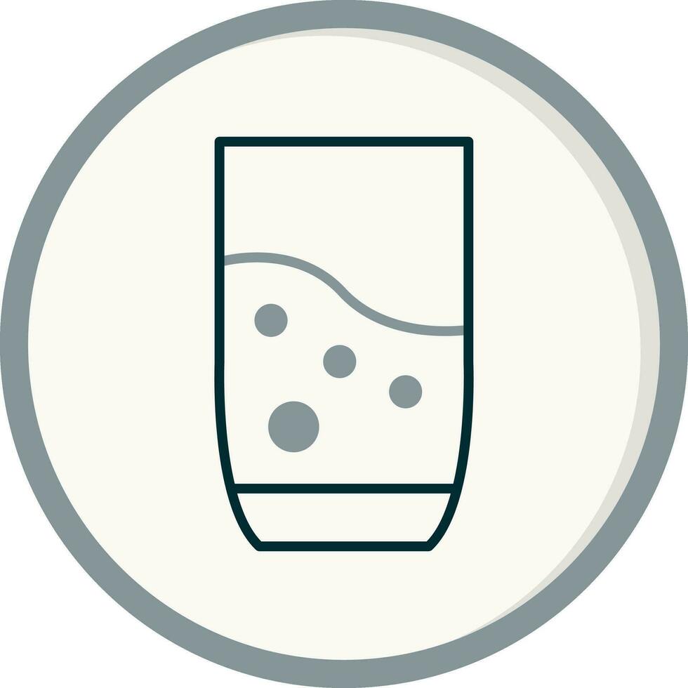 Glass Of Water Vector Icon