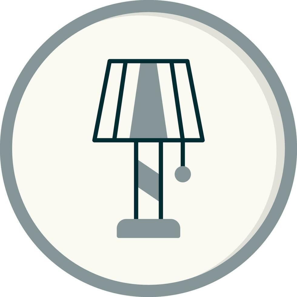 Desk Lamp Vector Icon
