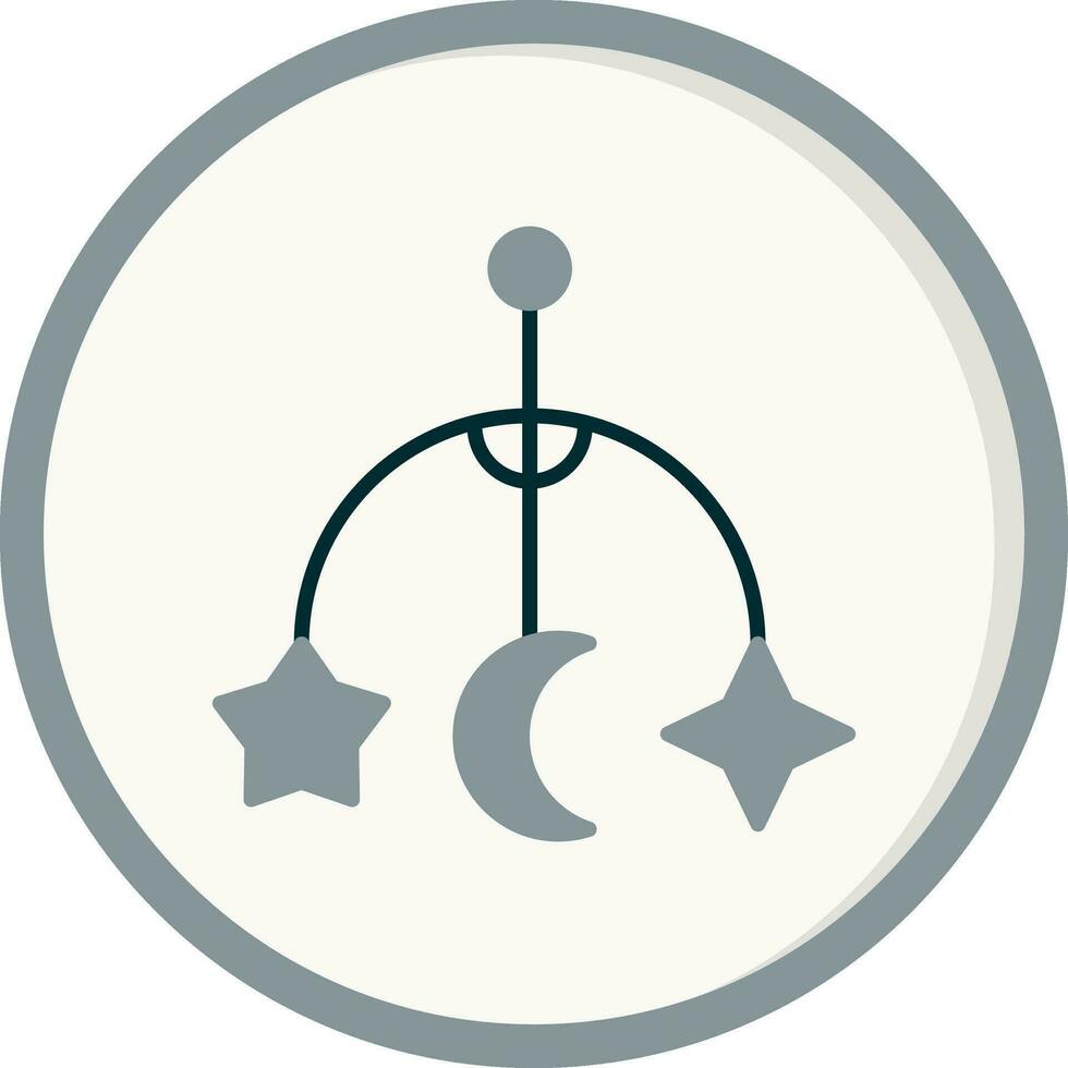 Crib Toy Vector Icon