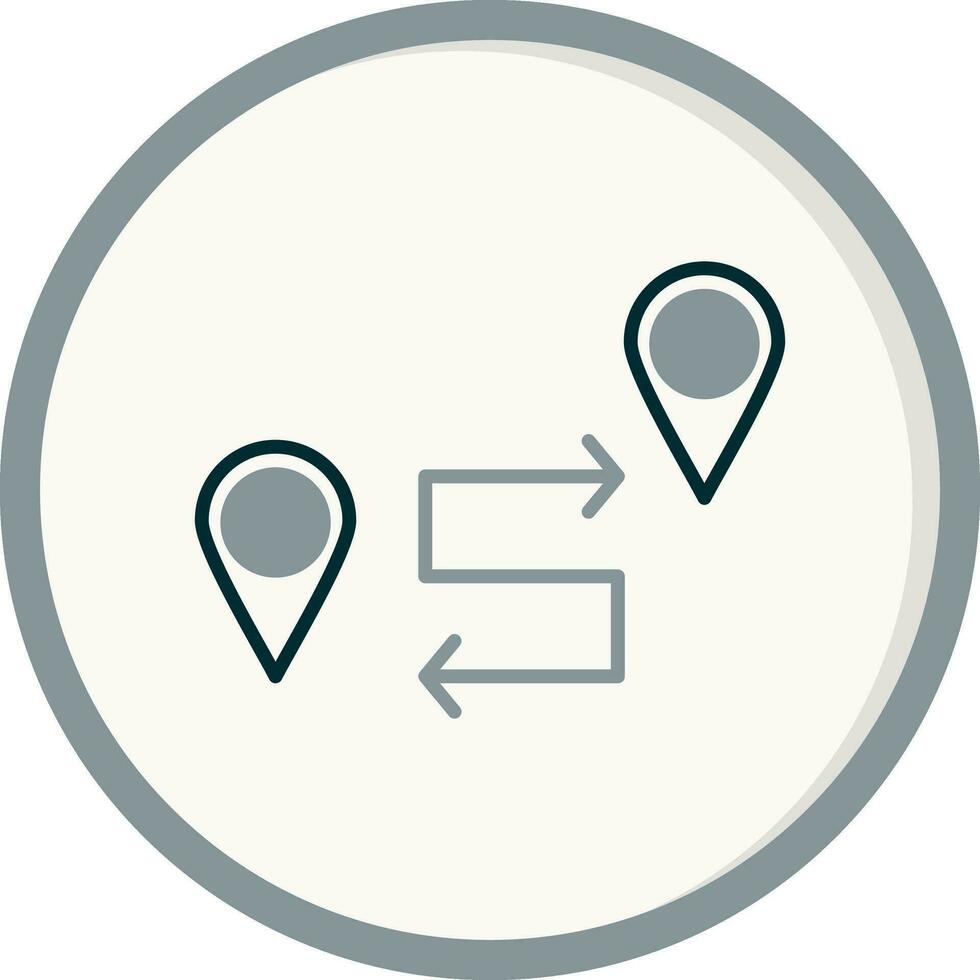 Route Vector Icon