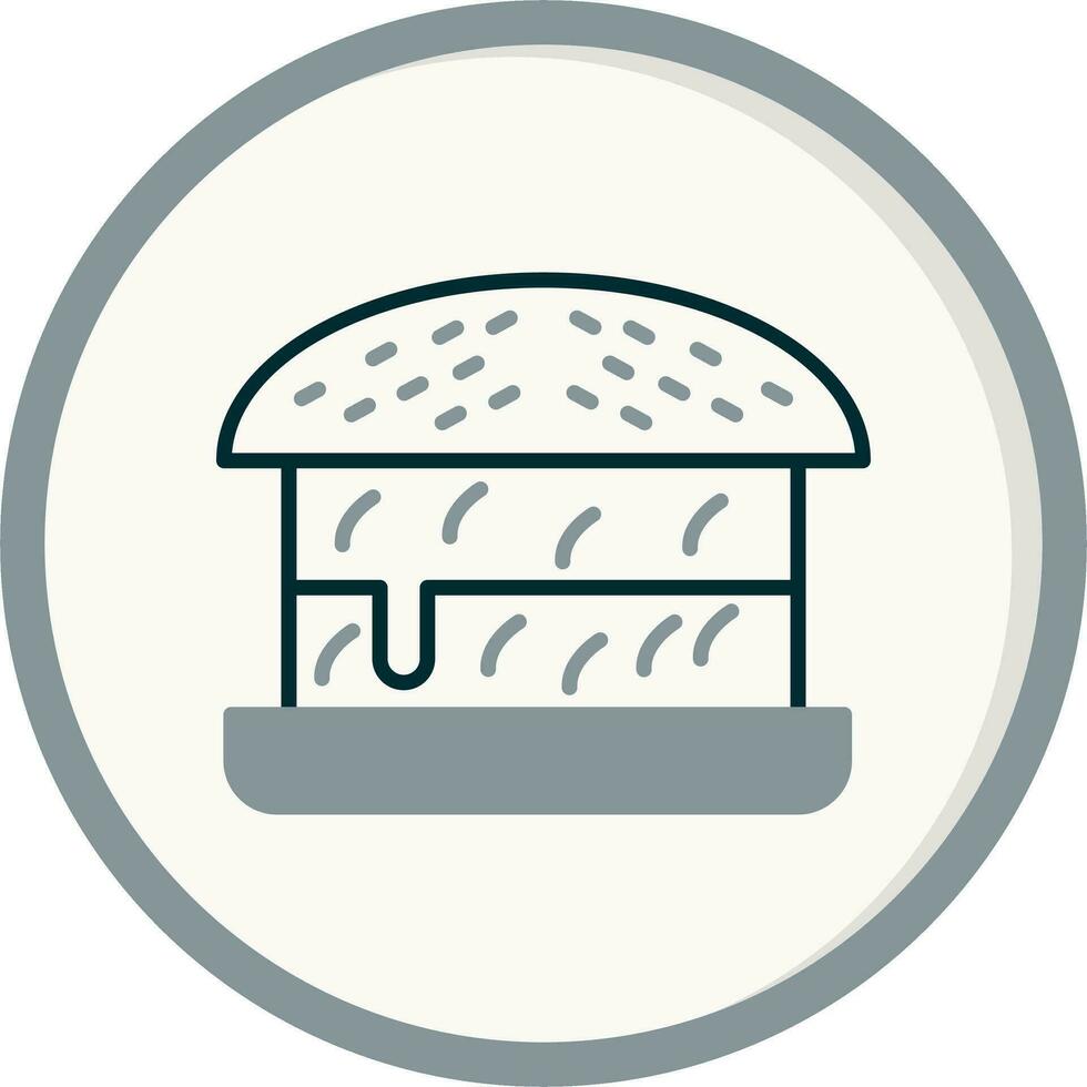 Hamburger Vector Icon