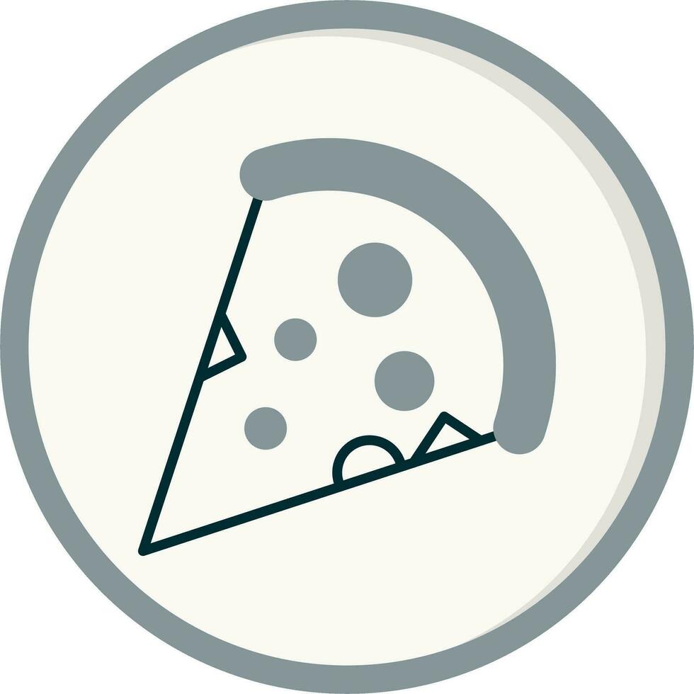 icono de vector de pizza