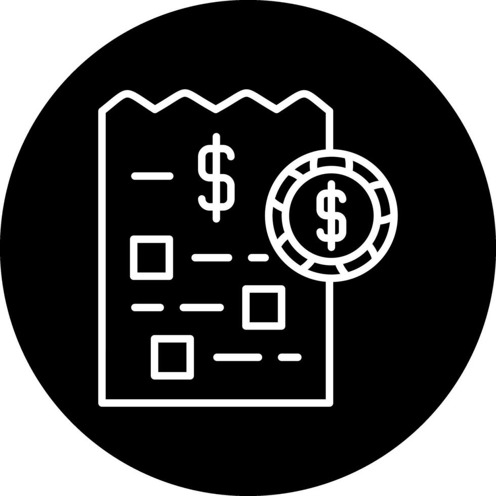 Invoice Vector Icon