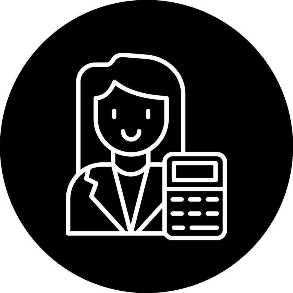 Accountant Vector Icon