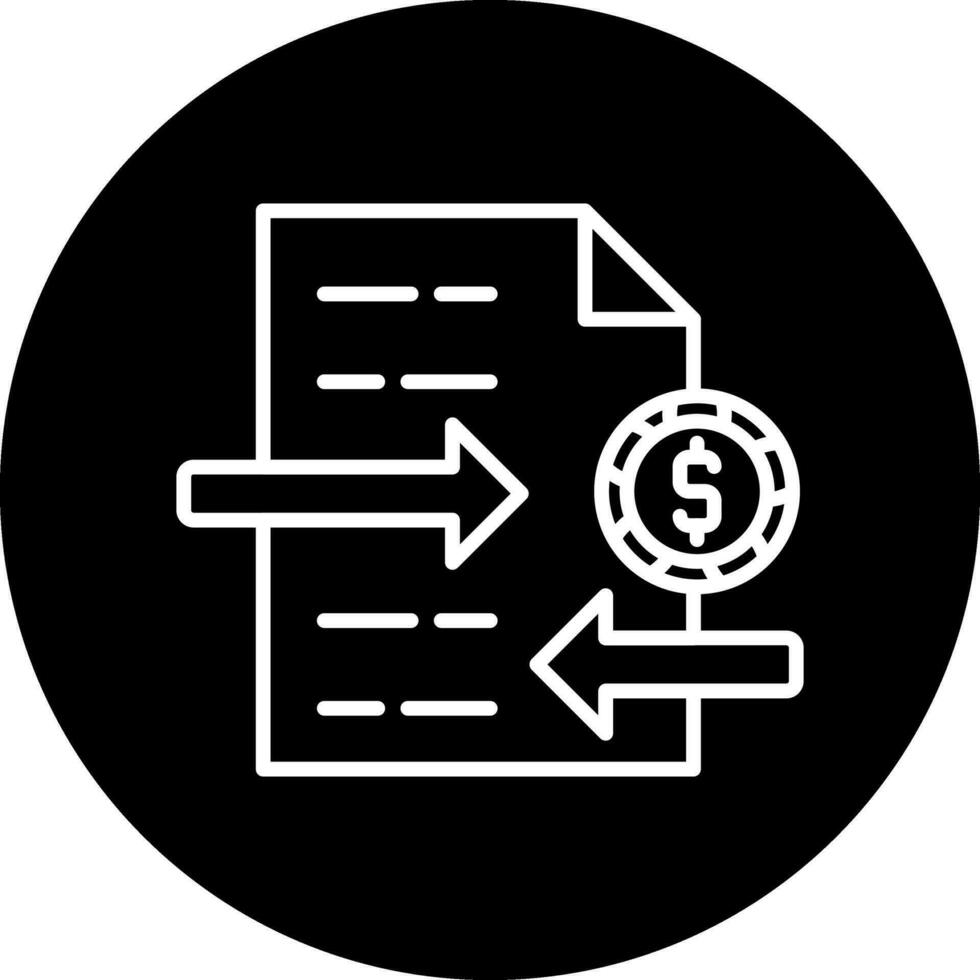 Transaction History Vector Icon