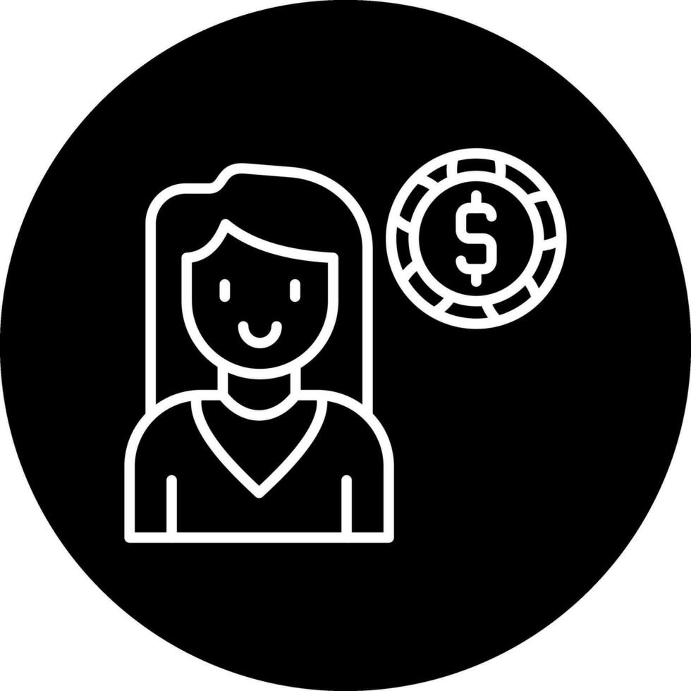 Financial Advisor Vector Icon