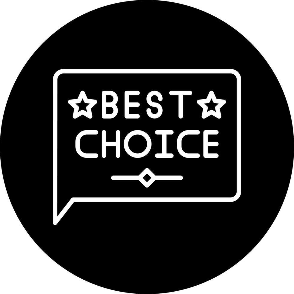 Best Choice Vector Icon